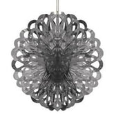 8in. Silver Foil Ball Decoration